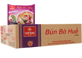 Bún bò Huế ăn liền Vifon|フエスタイルヌードル – thùng
